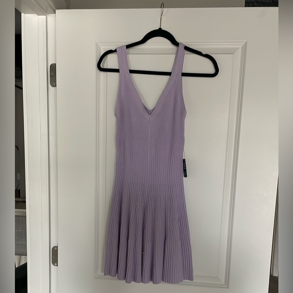 Express Lavender Sleeveless Dress - Picture 5 of 11